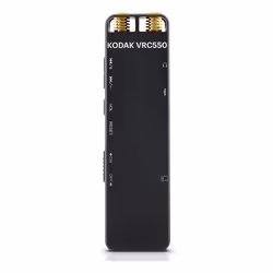 Kodak VRC550 dictaphone Mémoire interne + carte mémoire Noir