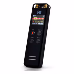Kodak VRC550 dictaphone Mémoire interne + carte mémoire Noir - Vue supplémentaire 4