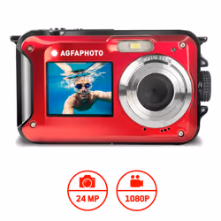 AgfaPhoto WP8000 caméra pour sports d'action 24 MP 2K Ultra HD CMOS 25,4 / 3,06 mm (1 / 3.06") 130 g