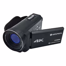 AgfaPhoto CC4000W caméscope numérique Caméscope portatif 24 MP 4K Ultra HD Noir - Vue supplémentaire 2