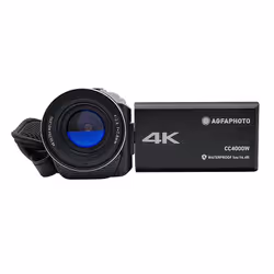 AgfaPhoto CC4000W caméscope numérique Caméscope portatif 24 MP 4K Ultra HD Noir - Vue supplémentaire 3