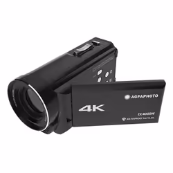 AgfaPhoto CC4000W caméscope numérique Caméscope portatif 24 MP 4K Ultra HD Noir - Vue supplémentaire 5