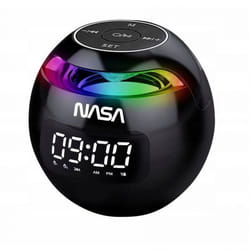 Nasa Enceinte Bluetooth 5.0 Sp200 2 réveils + lampe LED RVB / Sp200
