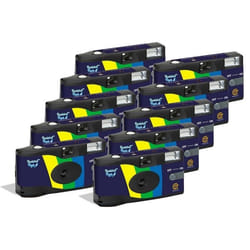 GTPHOTO Appareil Photo Compact Realishot Flash 27 Poses - Lot de 10