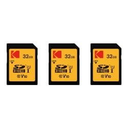 Kodak SDHC 32 GB (x3)