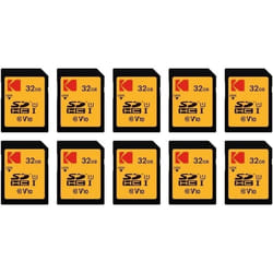 Carte mémoire - KODAK - Pack de 10 - 32 Go - Ultra High Speed - Classe U1