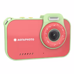 AgfaPhoto Compact ARKCW2RD appareil photo numérique Appareil-photo compact 12 MP CMOS Vert, Rouge