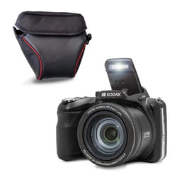 KODAK Pixpro AZ425 Appareil Photo Bridge 20MP Zoom Optique 42x + Etui – Vidéo Full HD Grand Angle 24 mm Ecran LCD 3 – Noir