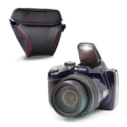KODAK Pixpro Astro Zoom AZ528 + Etui Protection - Appareil Photo Numérique Bridge Zoom 52x Grand Angle 24 mm 16MP - Bleu Nuit