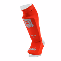 Protège tibias/pieds coton de kickboxing/fullcontact Montana MK 60