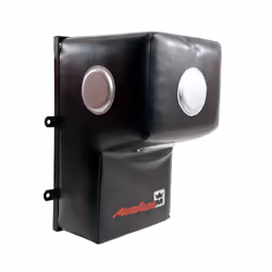 Base uppercuts Montana wall target