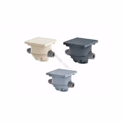 Boite de connexion - HAYWARD - ø 50 mm - Gris - pour spot piscine