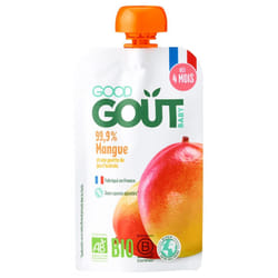 Good Goût 99,9% Mangue dès 4 Mois Bio 120 g