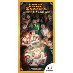 Blackrock Games COLT EXPRESS - JOYEUX 10E ANNIVERSAIRE 40 min Jeu de cartes