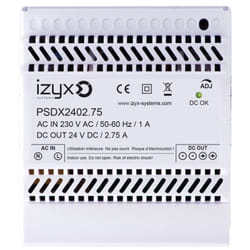 Cdvi - izyx PSDX2402.75 Alimentation 24VDC 2.75A Rail din