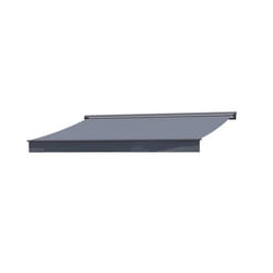 Store banne 3 x 2,5 m gris LOZIO, Concept Usine