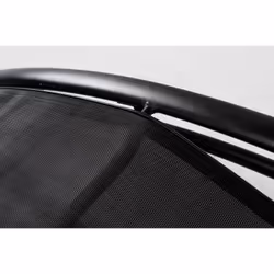 Concept Usine Limea chaise de plage Noir