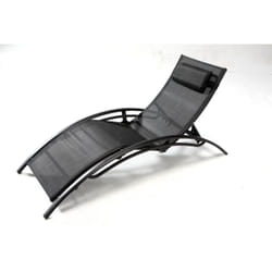 Concept Usine Limea chaise de plage Noir