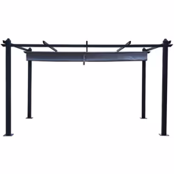 Description générale Profitez de votre jardin à votre gré grâce à cette pergola auto-portée. Sa toile rétractable vous permet ...