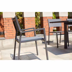 Concept Usine Olhao ensemble de meubles de jardin Gris