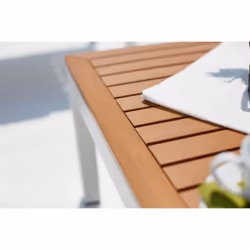 Concept Usine Lolea ensemble de meubles de jardin Blanc, Gris