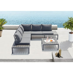 Concept Usine Fira ensemble de meubles de jardin Gris