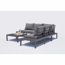 Concept Usine Fira ensemble de meubles de jardin Gris