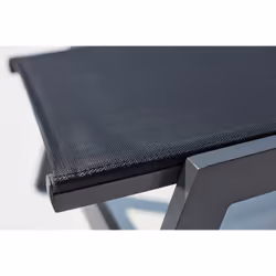 Concept Usine Bari chaise de plage Noir - Vue supplémentaire 4