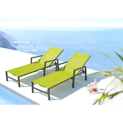 Concept Usine Bari chaise de plage Vert