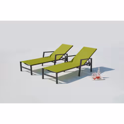Concept Usine Bari chaise de plage Vert
