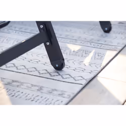 Concept Usine Prato chaise de plage Noir - Vue supplémentaire 4