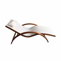 Concept Usine Havana chaise de plage Écru