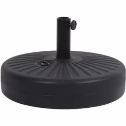 Ce pied de parasol sera ideal pour maintenir votre parasol. Sa fabrication en plastique ultra-resistant vous promet robustess ...