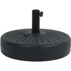 Pied de parasol circulaire en plastique résistant