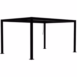 Description générale Profitez de moments conviviaux en famille ou entre amis sur votre terrasse grâce à cette pergola bioclim ...