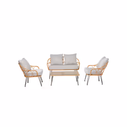 Concept Usine Porto ensemble de meubles de jardin Beige