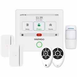 Alarme - DAEWOO - Wifi / GSM 4G AM301 - Ecran tactile - Animaux - Contrôle à distance