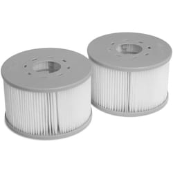 Lot de 2 cartouches filtrantes pour spas mspa 10.6 cm - compatible avec spa 2020 - 2 Cartouches filtrantes de remplacement pour spa gonflable mspa