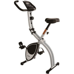 ISE Vélo dappartement PliableVélo statique x-Bike Pliant - 3 kg de roue dinertie - 8 Niveaux de Resistance - Écran LCD SY-810L