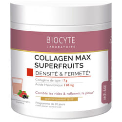 Biocyte Beauty Food Collagen Max Superfruits 260 g - Parfum : Fruits Rouges - Menthe