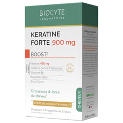 Biocyte Keratine Forte 900 mg Boost 60 Gélules