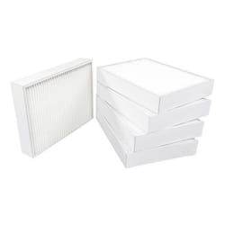 Filtres compatibles pour échangeur collectif ALDES sans by-pass - ALDES - Lot de 5 filtres - Blanc - Filtration