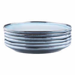 Björn BJ-LPGM assiette Assiette de dîner Rond Porcelaine Bleu 6 pièce(s)