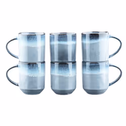 Björn BJ-MUGM Tasse Bleu Thé 6 pièce(s)