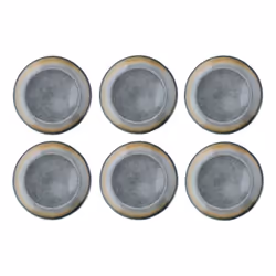 Björn BJ-LPGT, Assiette de dîner, Rond, Grès, Gris, 27 cm, 270 mm