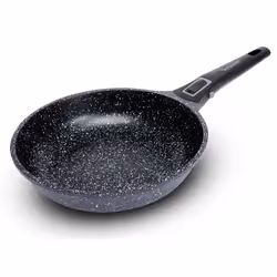 Techwood TP-24PO, Rond, Poêle polyvalente, Noir, Aluminium, Aluminium, Vitrocéramique, Gaz, Halogène, Induction, Plaque étanc ...