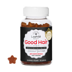 Lashilé Beauty Good Hair Men Vitamins - 1 Mois 60 gummies