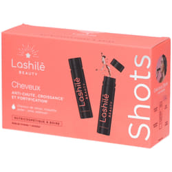 Shots Cheveux - Lashilé Beauty - Anti-chute - Croissance - Fortification - 14 shots