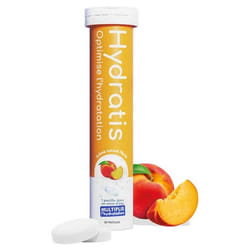 Hydratis Solution d'Hydratation 20 Comprimés Effervescents - Arôme : Pêche