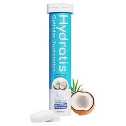 Hydratis Solution d'Hydratation 20 Comprimés Effervescents - Arôme : Noix de Coco